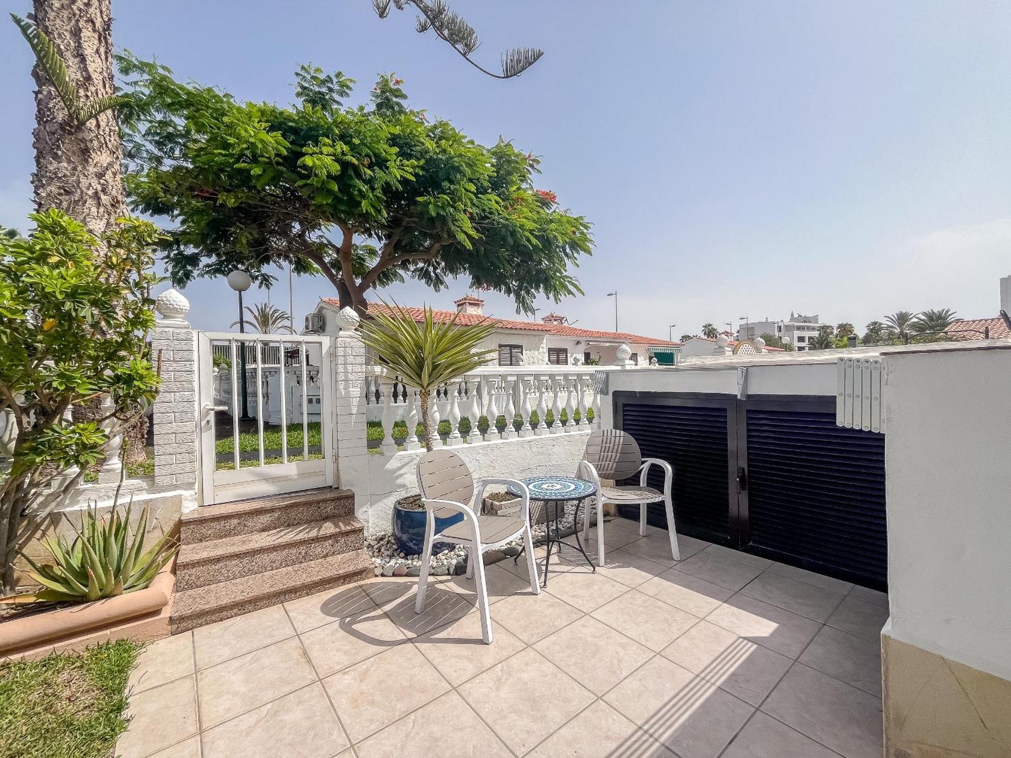 Apartamento Santa Barbara Playa del Inglés terraza privada y piscina Maspalomas  Exterior foto