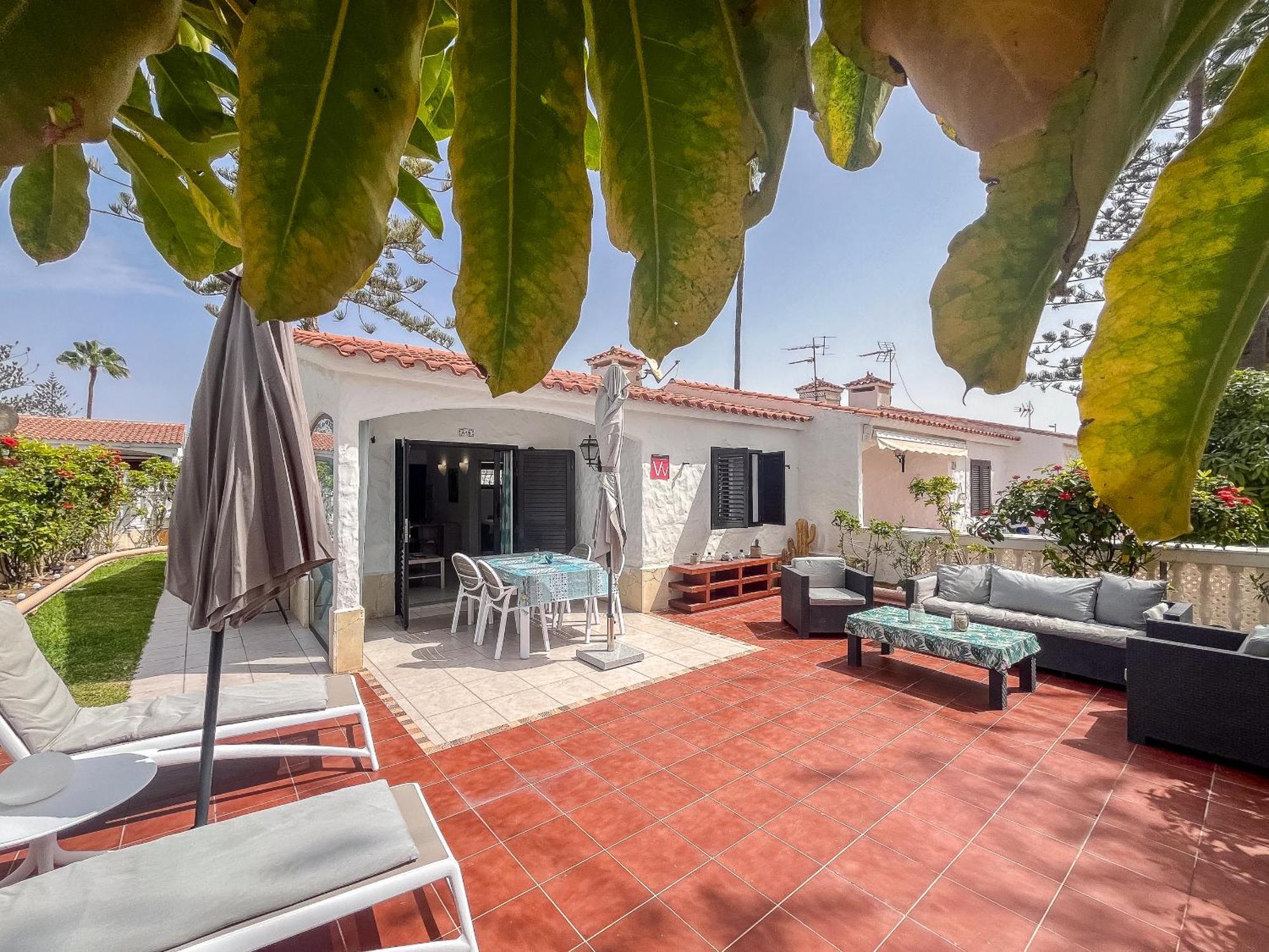 Apartamento Santa Barbara Playa del Inglés terraza privada y piscina Maspalomas  Exterior foto
