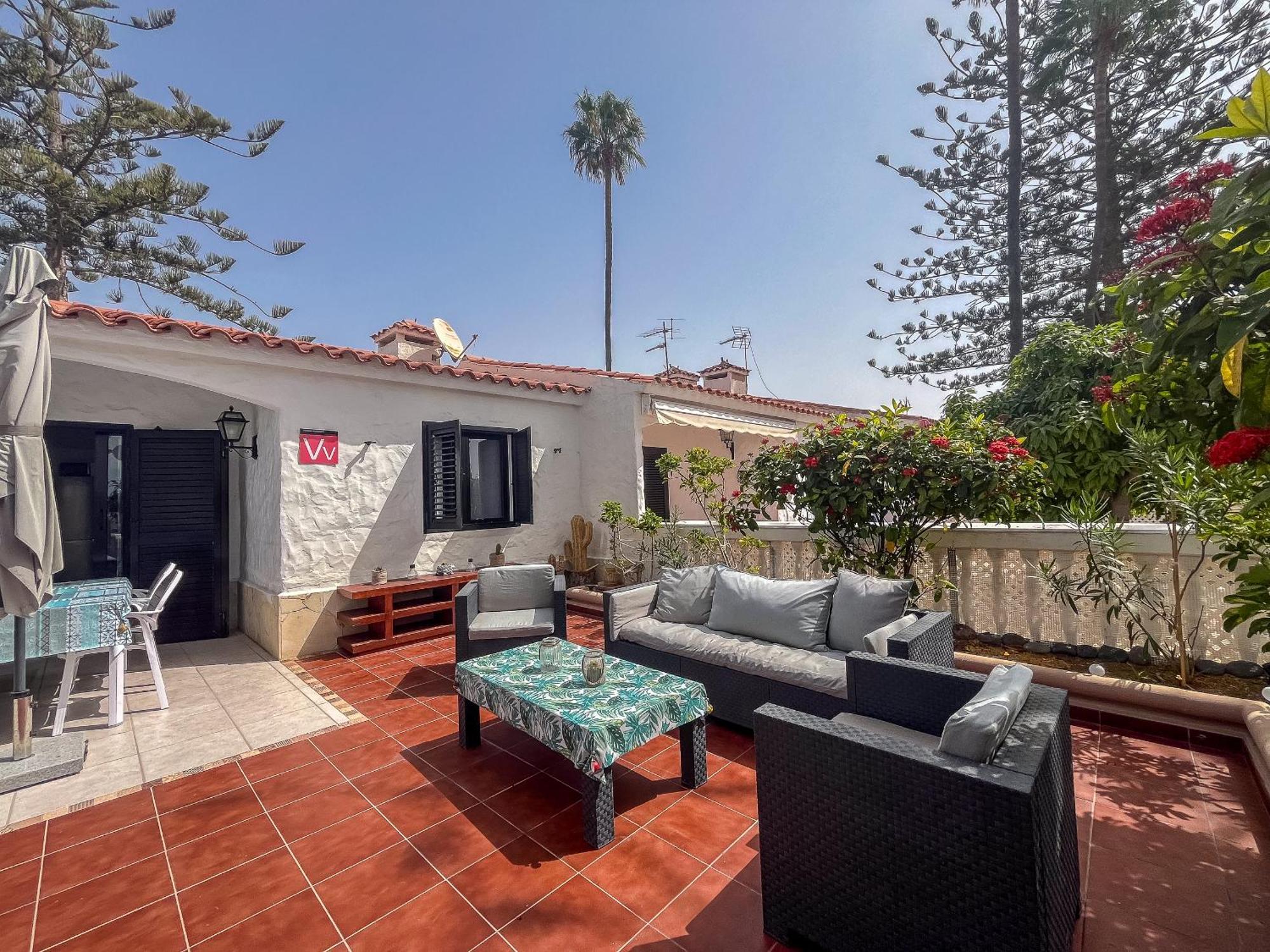 Apartamento Santa Barbara Playa del Inglés terraza privada y piscina Maspalomas  Exterior foto