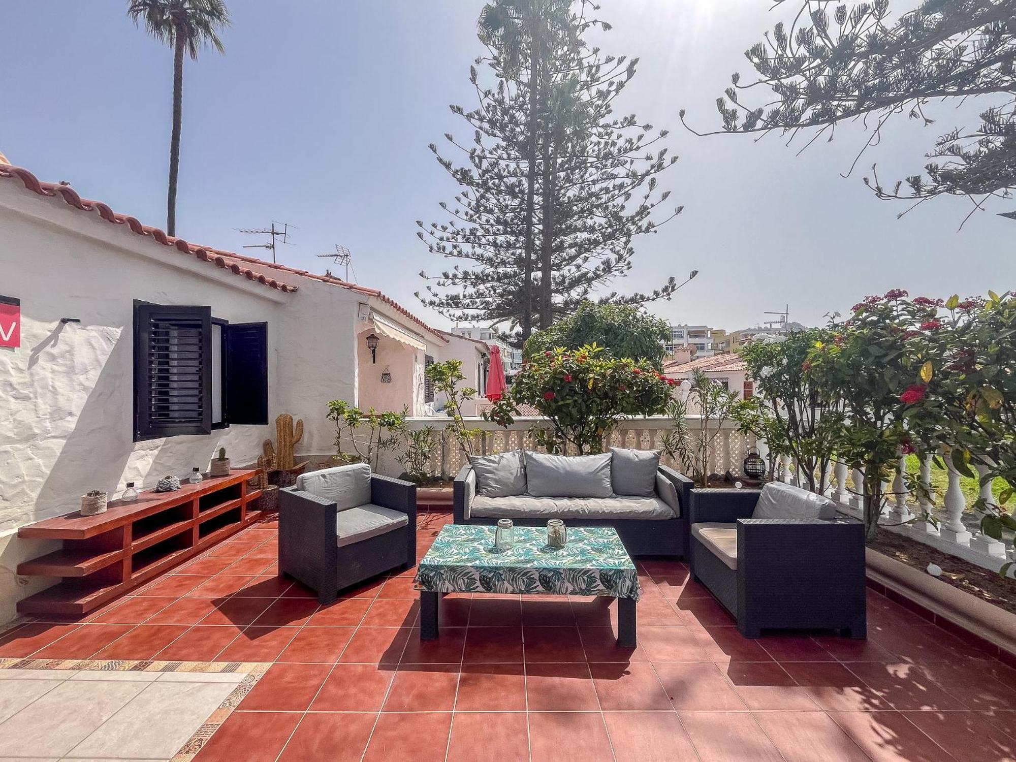 Apartamento Santa Barbara Playa del Inglés terraza privada y piscina Maspalomas  Exterior foto