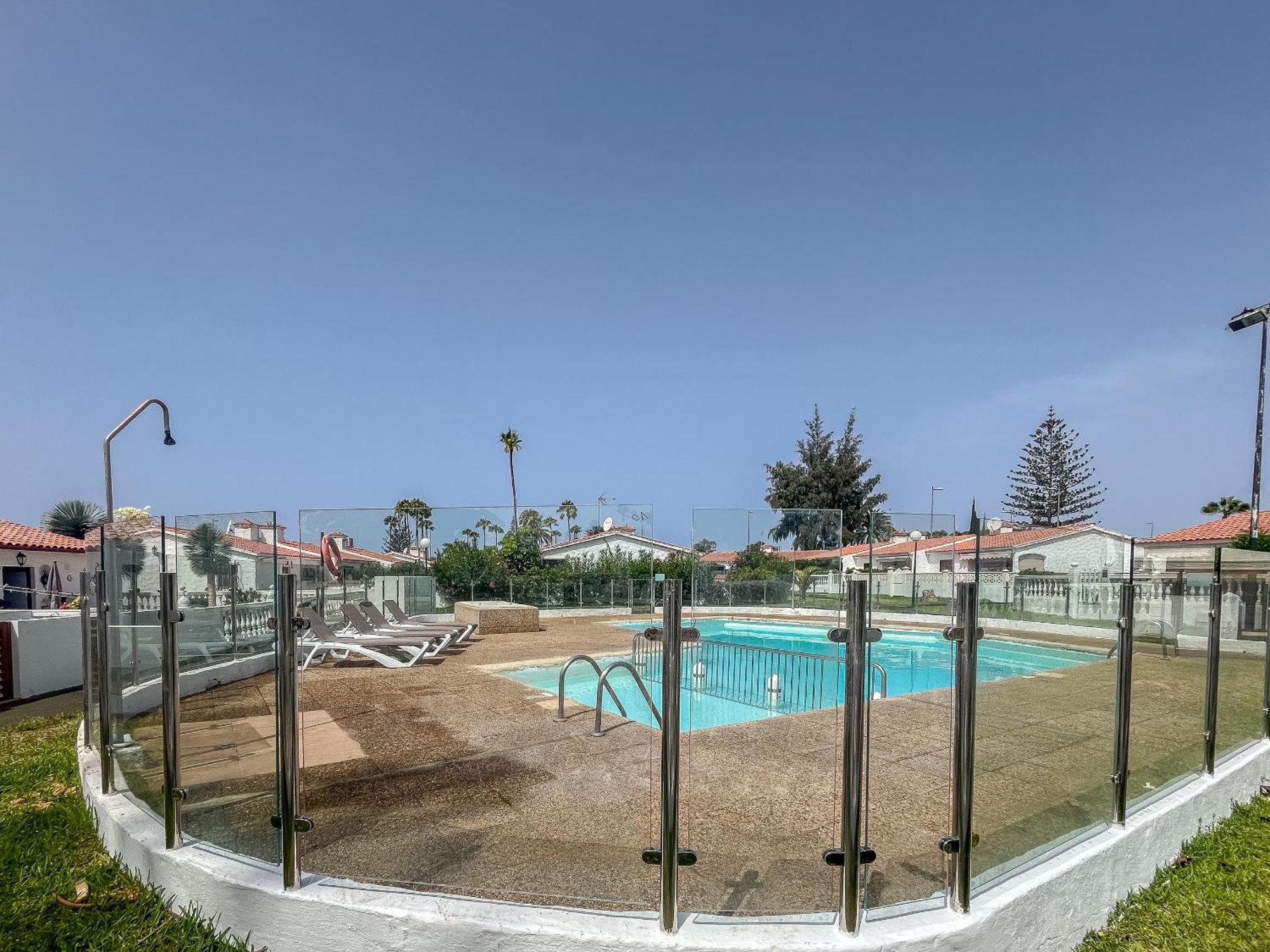 Apartamento Santa Barbara Playa del Inglés terraza privada y piscina Maspalomas  Exterior foto