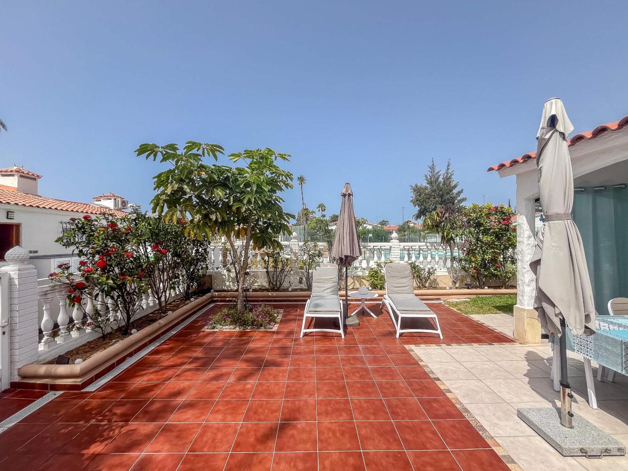 Apartamento Santa Barbara Playa del Inglés terraza privada y piscina Maspalomas  Exterior foto