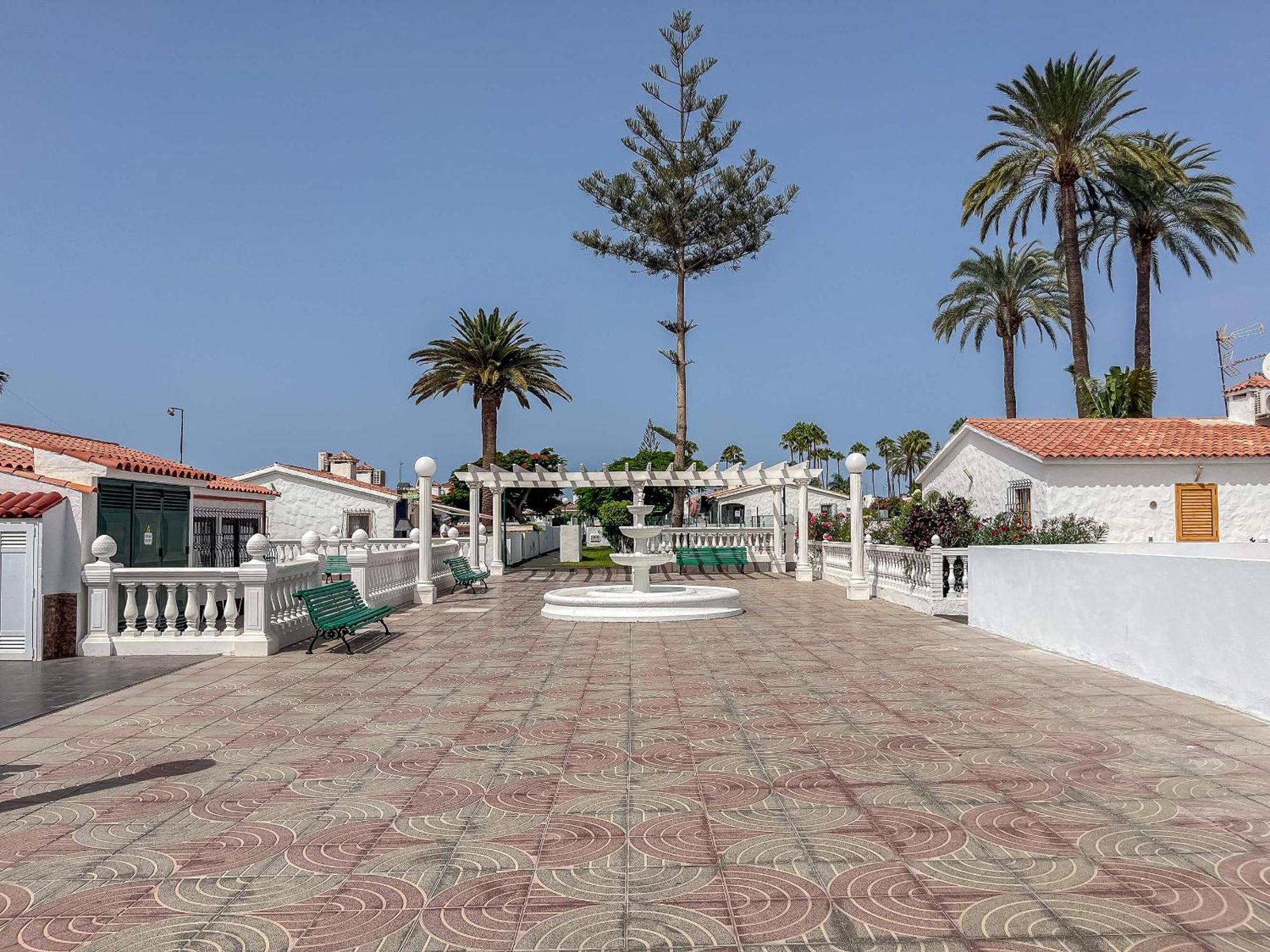 Apartamento Santa Barbara Playa del Inglés terraza privada y piscina Maspalomas  Exterior foto