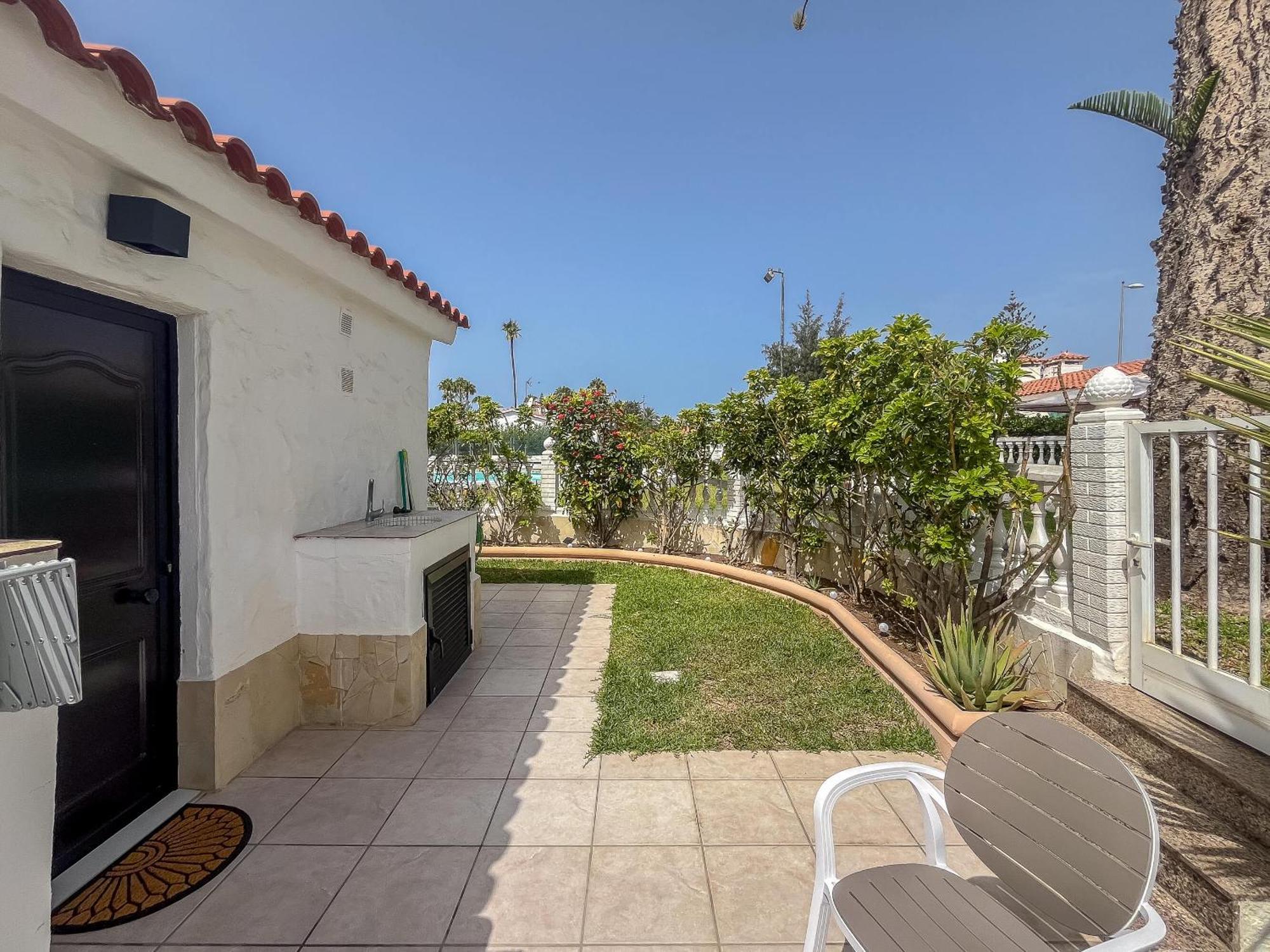 Apartamento Santa Barbara Playa del Inglés terraza privada y piscina Maspalomas  Exterior foto