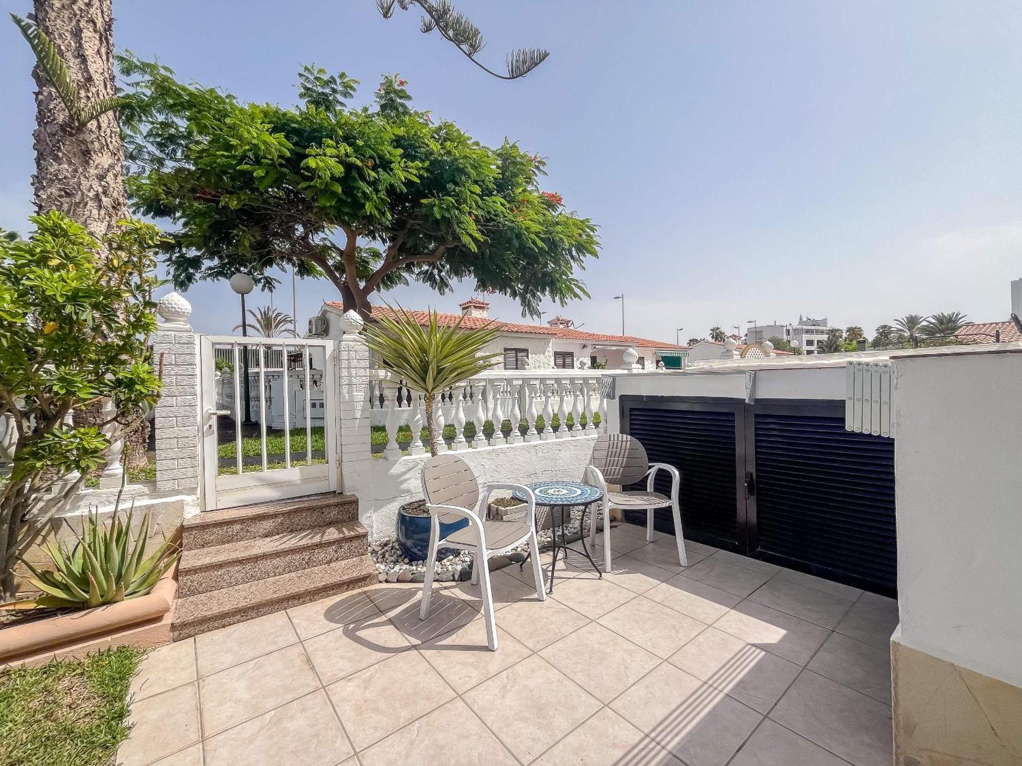 Apartamento Santa Barbara Playa del Inglés terraza privada y piscina Maspalomas  Exterior foto