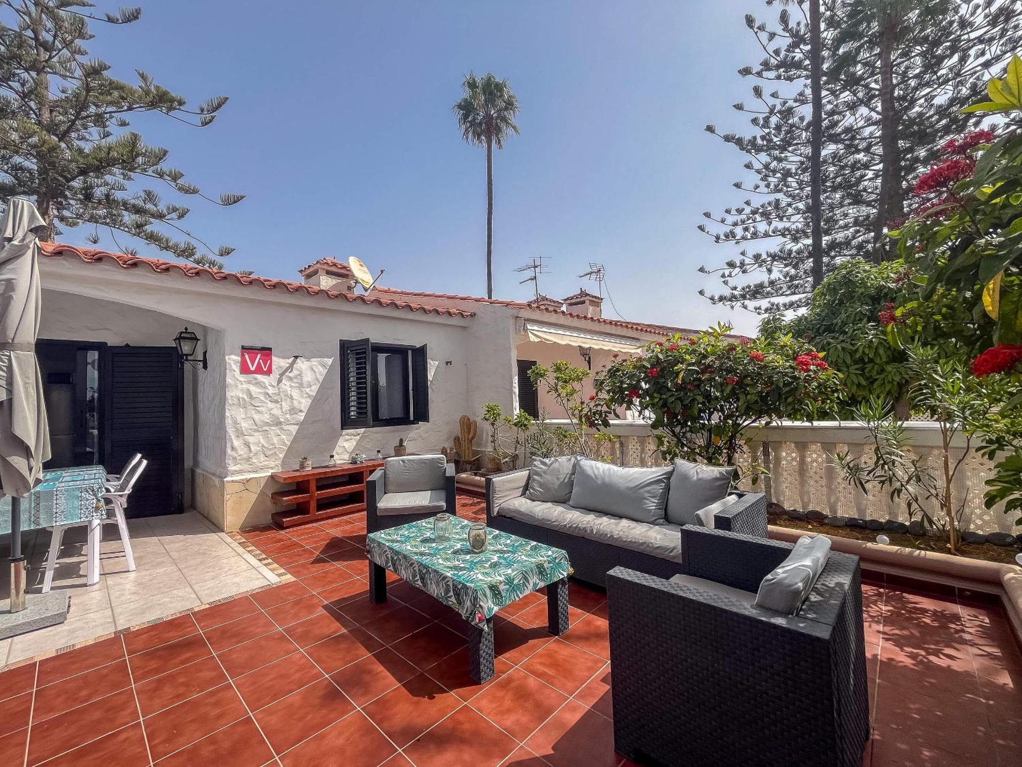 Apartamento Santa Barbara Playa del Inglés terraza privada y piscina Maspalomas  Exterior foto