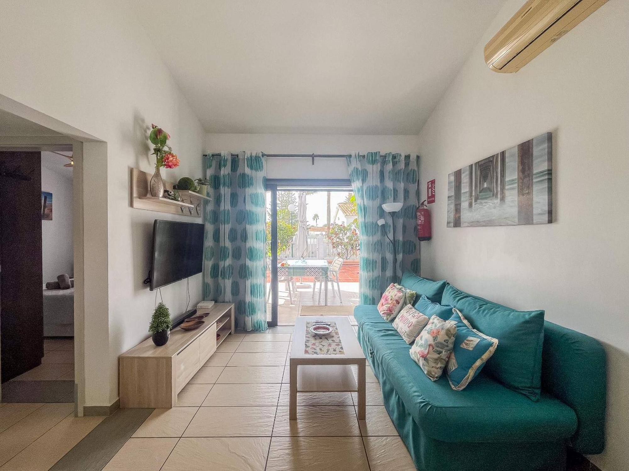 Apartamento Santa Barbara Playa del Inglés terraza privada y piscina Maspalomas  Exterior foto