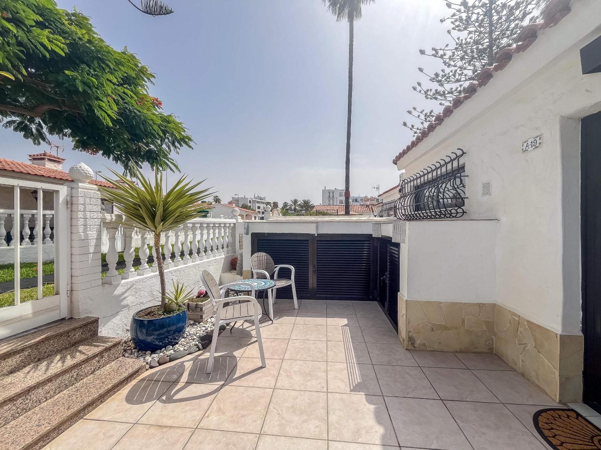 Apartamento Santa Barbara Playa del Inglés terraza privada y piscina Maspalomas  Exterior foto
